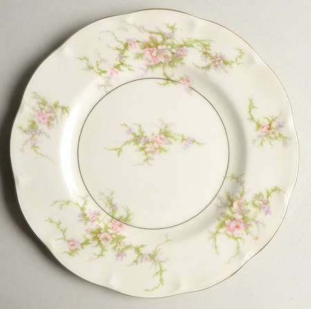 Rosalinde (France, Gold Trim) Salad Plate