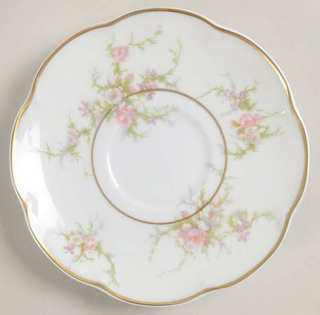 Rosalinde (France, Gold Trim) Commemorative Flat Saucer