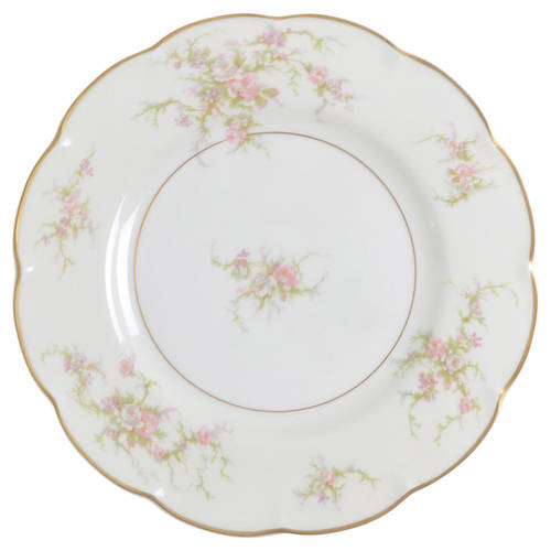 Rosalinde (France, Gold Trim) Commemorative Dinner Plate