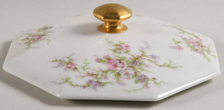 Rosalinde (France, Gold Trim) Lid for Round Vegetable