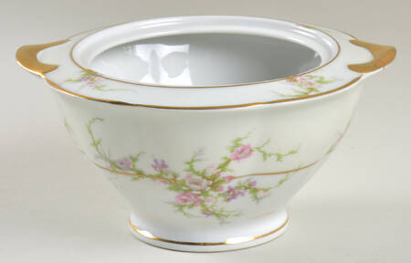 Rosalinde (France, Gold Trim) Sugar Bowl No Lid