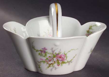 Rosalinde (France, Gold Trim) Small Basket