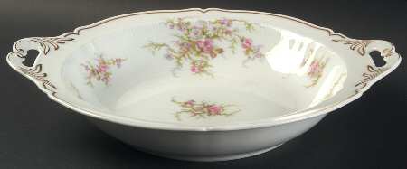 Rosalinde (France, Gold Trim) Handled Cream Bowl