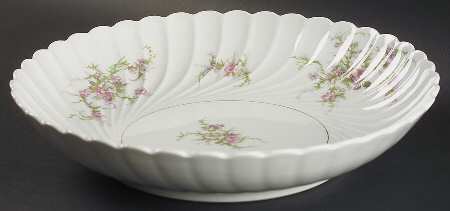 Rosalinde (France, Gold Trim) 10" Large Fruit Bowl