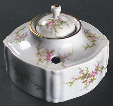 Rosalinde (France, Gold Trim) Ink Well & Lid