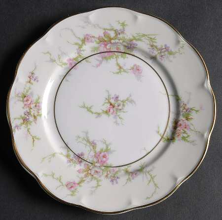 Rosalinde (France, Gold Trim) Bread & Butter Plate