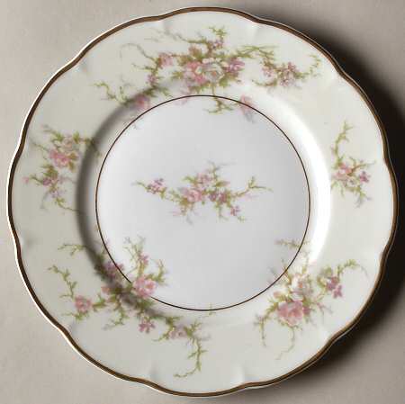 Rosalinde (France, Gold Trim) Salad Plate