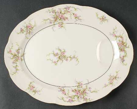 Rosalinde (New York) 13" Oval Serving Platter