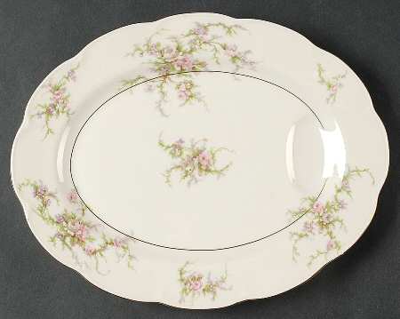 Rosalinde (New York) 11" Oval Serving Platter