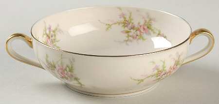 Rosalinde (New York) Flat Cream Soup Bowl