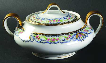 Rumania Sugar Bowl & Lid