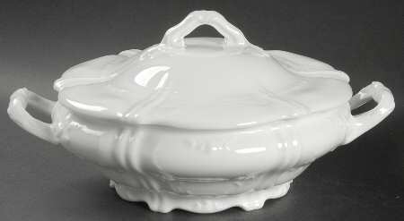 Saint Cloud Round Covered Vegetable by Haviland