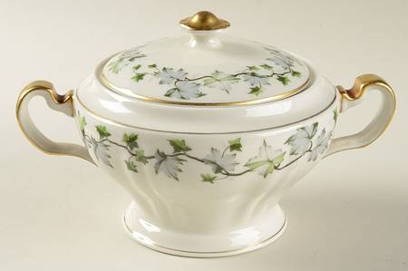 Saratoga (New York) Sugar Bowl & Lid