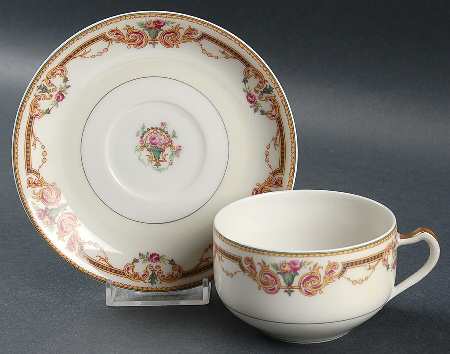 Saratoga  Flat Cup & Saucer Set