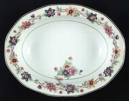 Saumur 9" Oval Vegetable Bowl