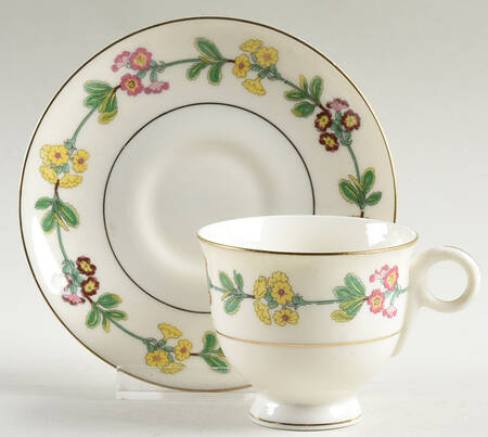 Saybrook Footed Demitasse Cup & Saucer Set