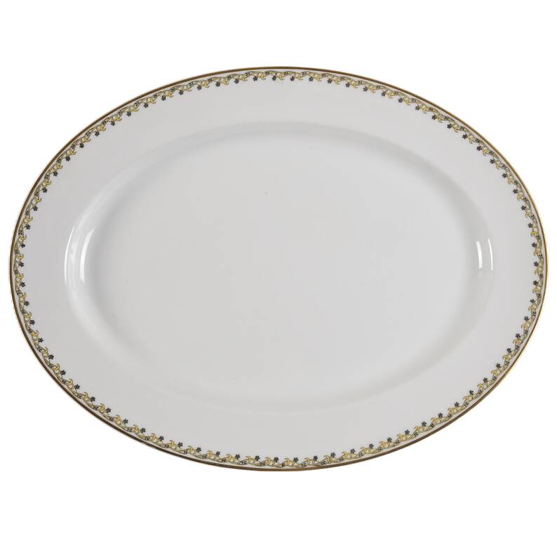 Schleiger 101 16" Oval Serving Platter by Haviland