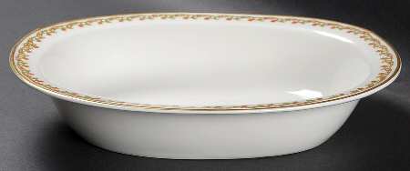 Schleiger 101A 9" Oval Vegetable Bowl