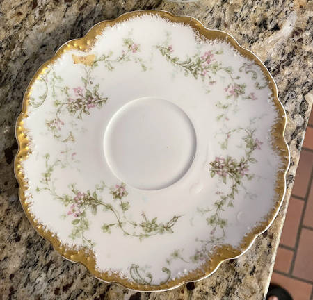 Schleiger 1024 Saucer by Haviland