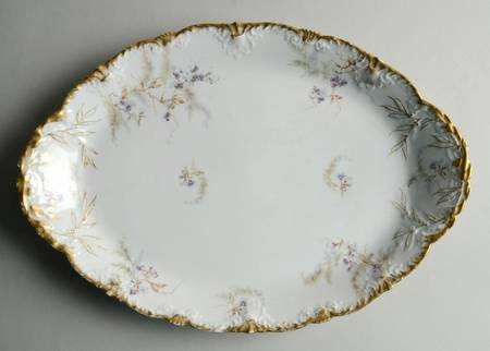 Schleiger 1026b 14" Oval Serving Platter