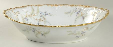 Schleiger 1026b 11" Oval Vegetable Bowl