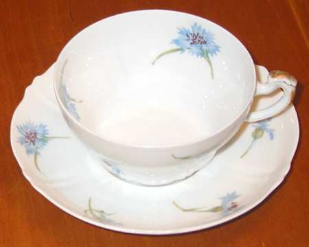 Schleiger 1029a Flat Cup & Saucer Set