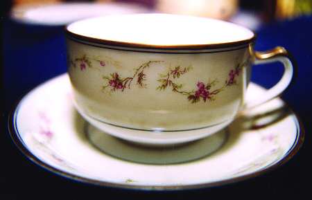 Schleiger 103c Flat Cup & Saucer Set