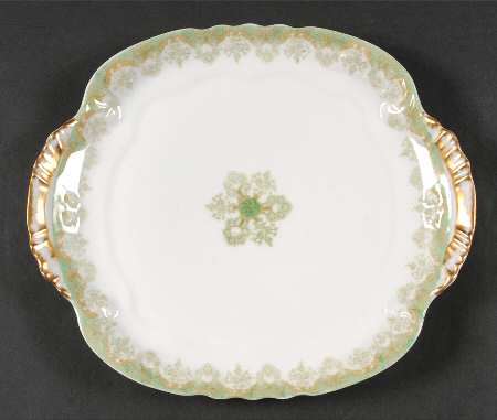 Schleiger 1061 Square Handled Cake Plate