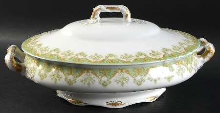 Schleiger 1061 Oval Covered Vegetable