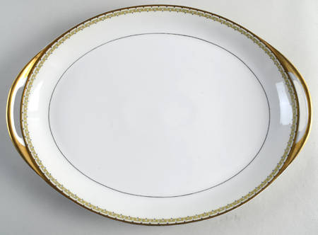 Schleiger 107 16" Oval Handled Platter