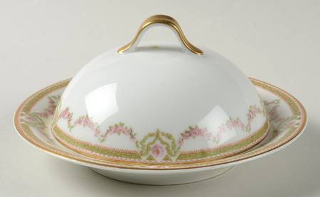 Schleiger 1073A Round Covered Butter