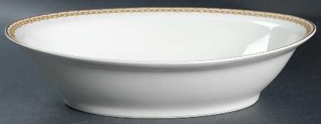 Schleiger 107b 10" Oval Vegetable Bowl