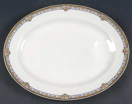 Schleiger 1096 13" Oval Serving Platter