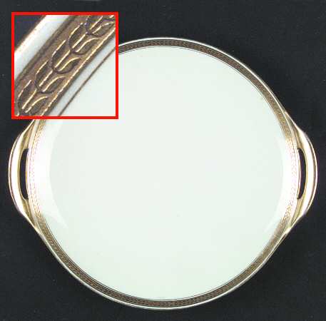Schleiger 1101 Handled Cake Plate