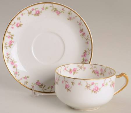 Schleiger 111A Flat Cup & Saucer Set