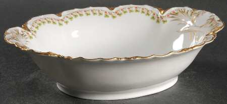 Schleiger 113  9" Oval Vegetable Bowl