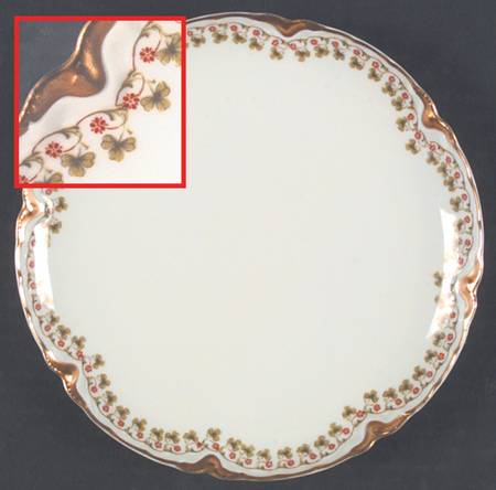Schleiger 113A Coupe Salad Plate
