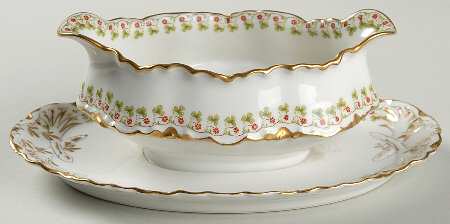 Schleiger 113A Gravy Boat with Attached Underplate