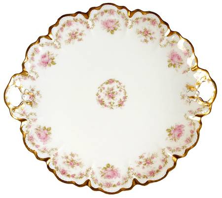 Schleiger 1143 Handled Cake Plate