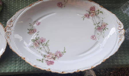 Schleiger 1151 18" Oval Serving Platter