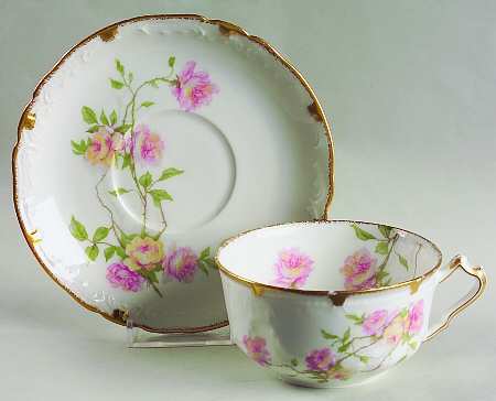 Schleiger 1151A Flat Cup & Saucer Set