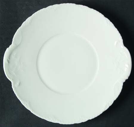 Schleiger 117 Handled Bread and Butter Plate