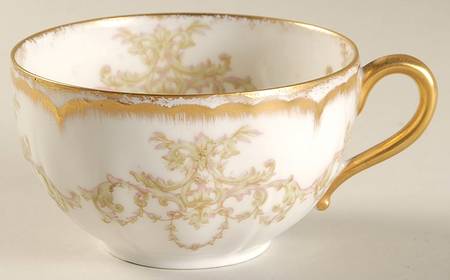 Schleiger 1195 Flat Cup & Saucer Set