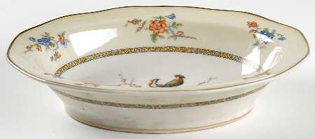 Schleiger 1227 9" Oval Vegetable Bowl
