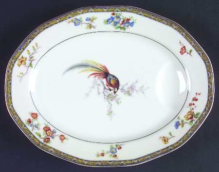 Schleiger 1228 11" Oval Serving Platter