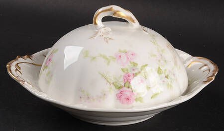 Schleiger 137f Round Covered Butter