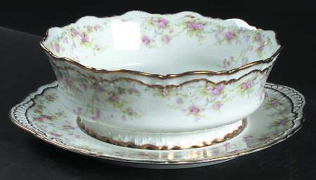 Schleiger 142a Punch Bowl & Stand