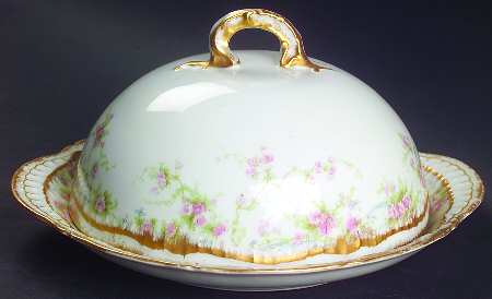 Schleiger 142a Round Covered Butter
