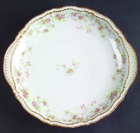 Schleiger 142a Handled Cake Plate