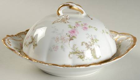 Schleiger 144F Round Covered Butter